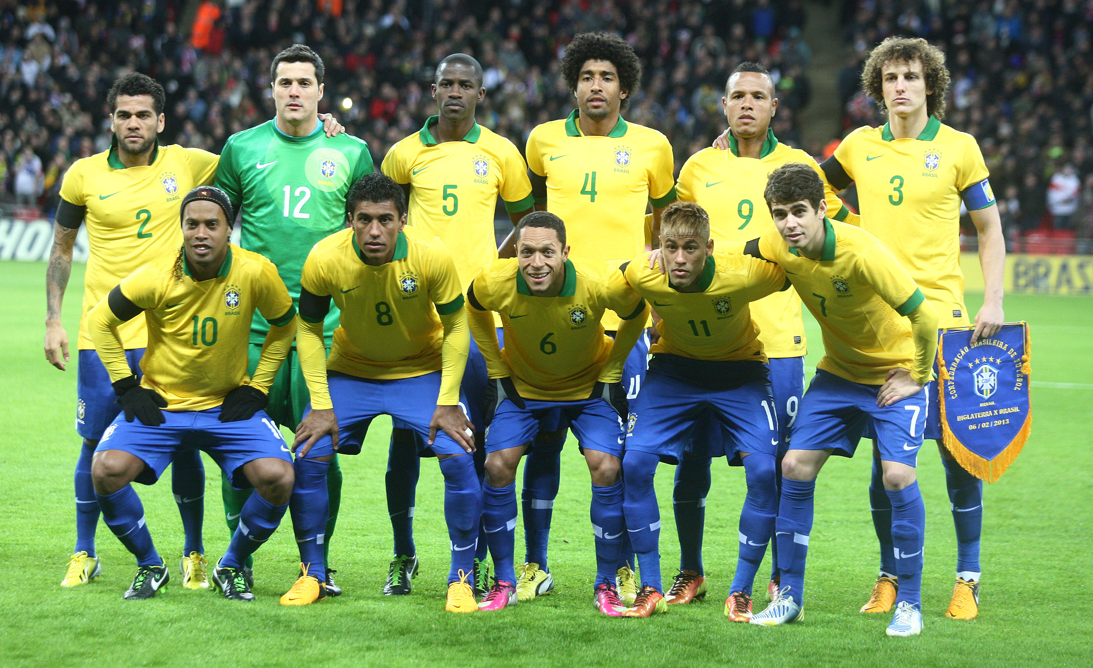 England beat Brazil at Wembley Brazilfooty